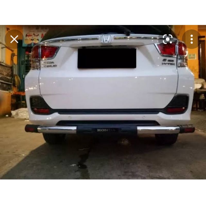 tanduk bumper belakang mobil honda mobilio