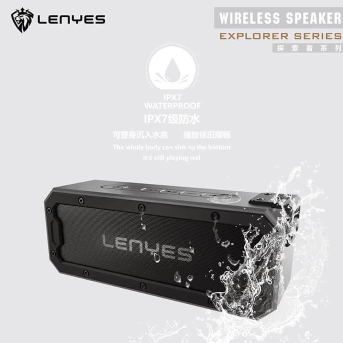 Super Sale HOT PROMO ORIGINAL LENYES BLUETOOTH SPEAKER S108 WATERPROOF Ready Stock