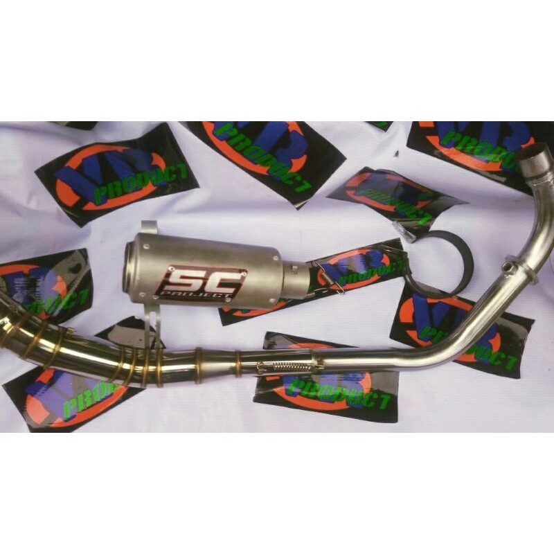 Knalpot SC Project Sanblas Jupiter MX OLD,MX NEW,MX KING