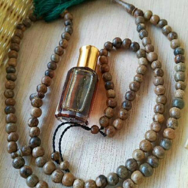 SATU PAKET TASBIH GAHARU 8 mm  GELANG GAHARU 8 mm MINYAK GAHARU 10 mm