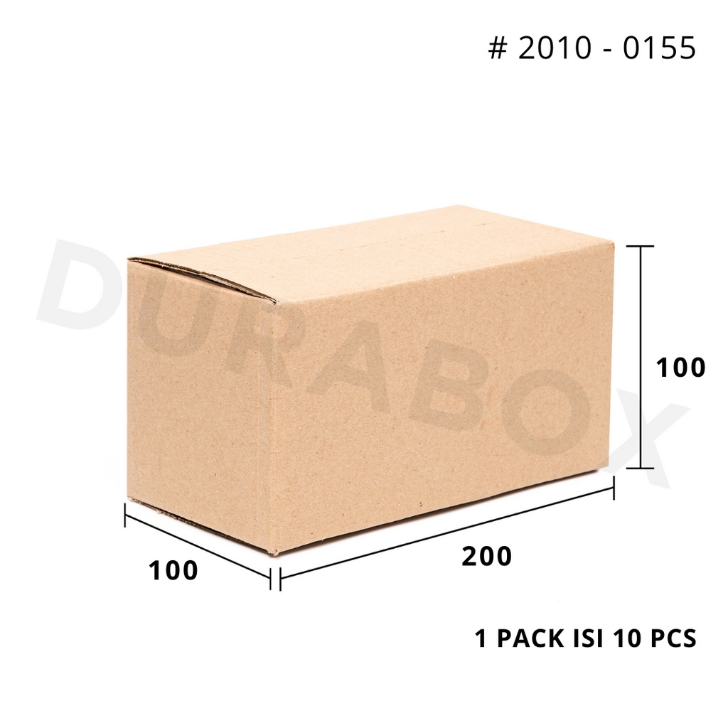 

20 x 10 x 10 cm A1 | KARDUS / KARTON BOX CORRUGATED - KEMASAN / PACKAGING / PACKING MAKANAN | #2010-0155