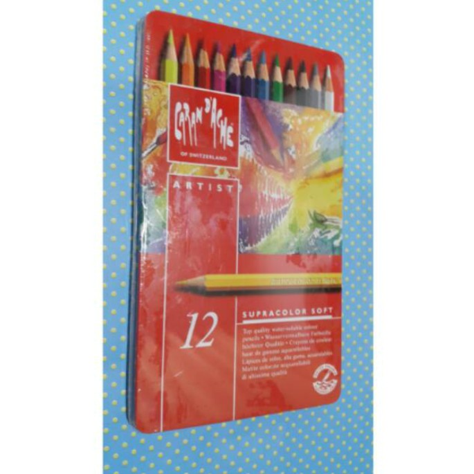 

Carandache Supra Color - colour pencils 12 warna