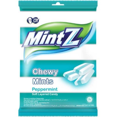 

MINTZ DUOMINT & PEPPERMINT 115G