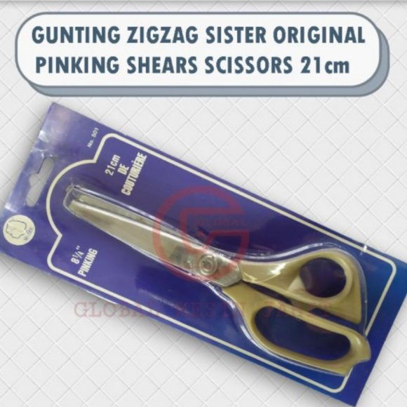

Gunting Zigzag Sister Original 501 Pinking Shers