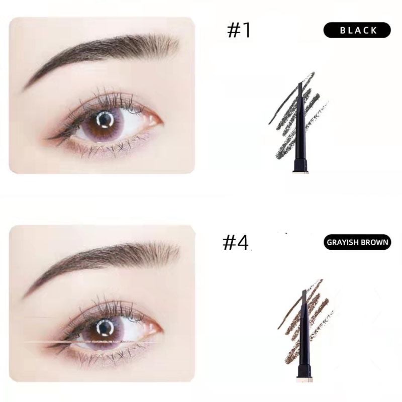 (COD) Pensil Alis cangkang emas eyebrow pencil eyebrow pen  pencil alis  original kosmetik