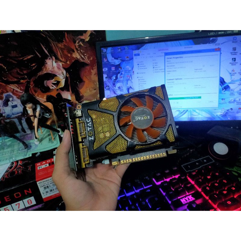 vga 1gb 128bit ddr5 ZOTAC GT 630