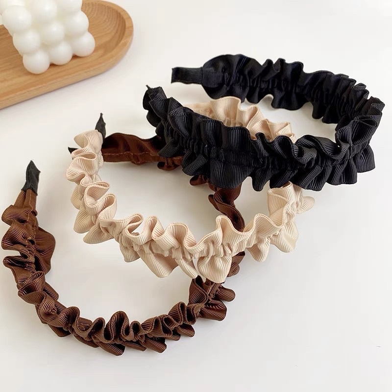 bando-104 Women Girls Cross Bee Hairband Hair Band Female Sweet Patchwork