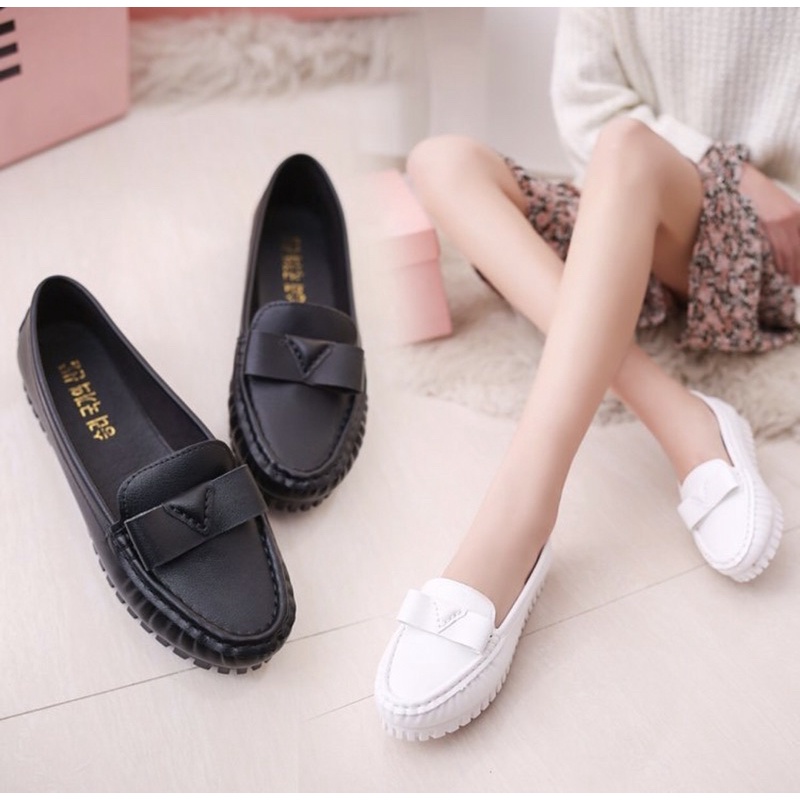 flatshoes T706 wanita import realpict