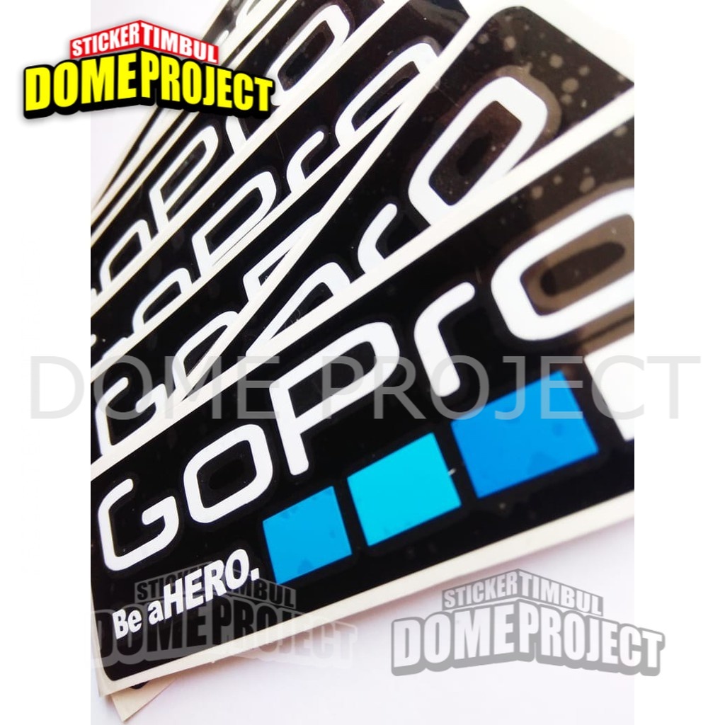 STIKER GOPRO SATUAN STIKER CUTTING STIKER OUTDOOR WATERPROOF STIKER MOBIL