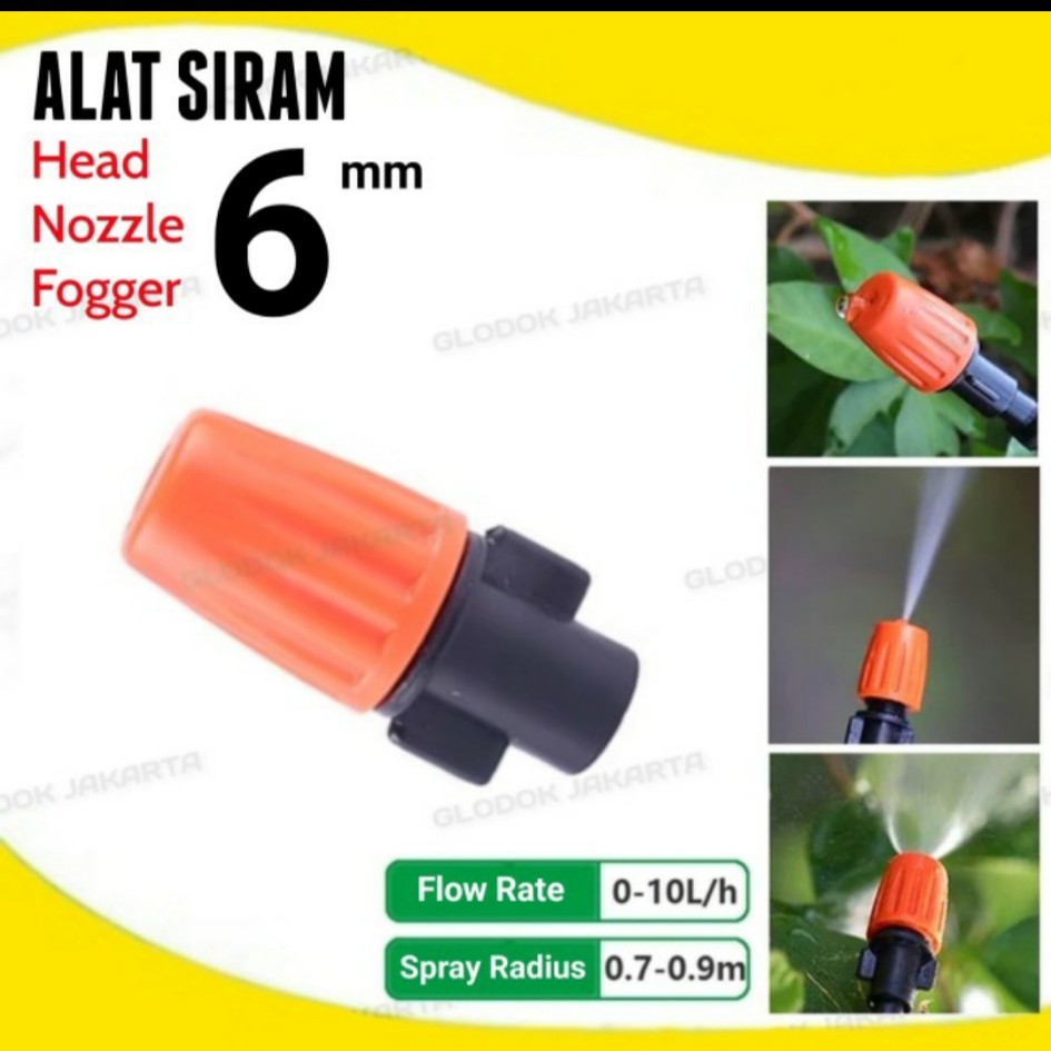 Fogger Head / Mist Nozzle for Misting / Mist Sprayer Alat Siram