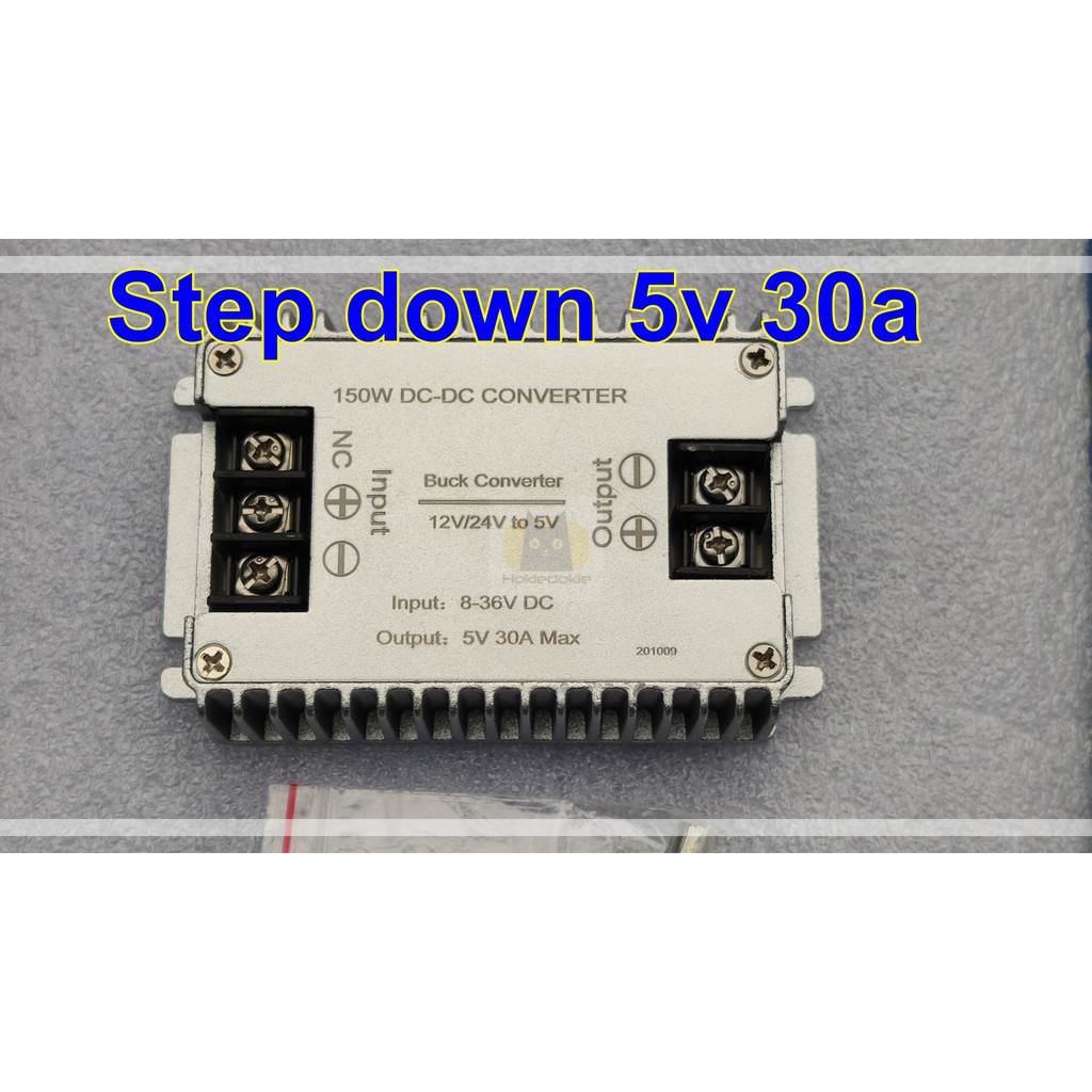 Step down 12V 24V to 5V 30A DC StepDown Converter 150w maks input 36v