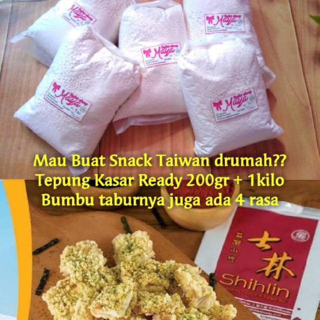 tepung kasar shihlin tepung ayam crispy tepung serbaguna chicken tepung takoyaki premix halal tepung kentucky tepung serbaguna