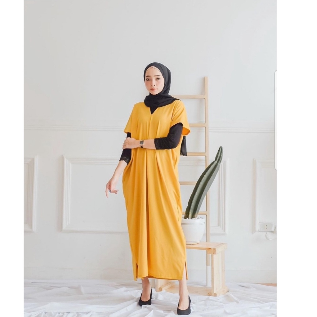 +[HNFK] Tunik Meira / Tunik Wanita Modern / Tunik Kameshia / Tunik Gamis / Tunik Hijab Ootd