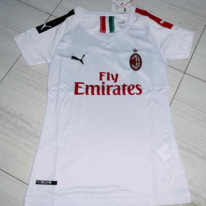 Jersey Baju Bola Milan Away Ladies 2019 2020 Grade Ori Top Quality