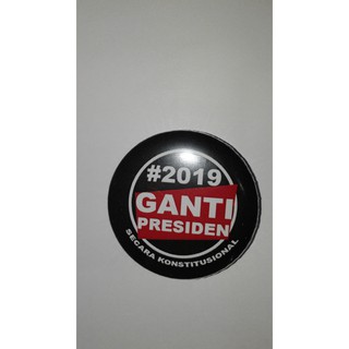 Image of thu nhỏ PIN GANTI PRESIDEN 2019 SECARA KONSTUTISIONAL KEREN #3