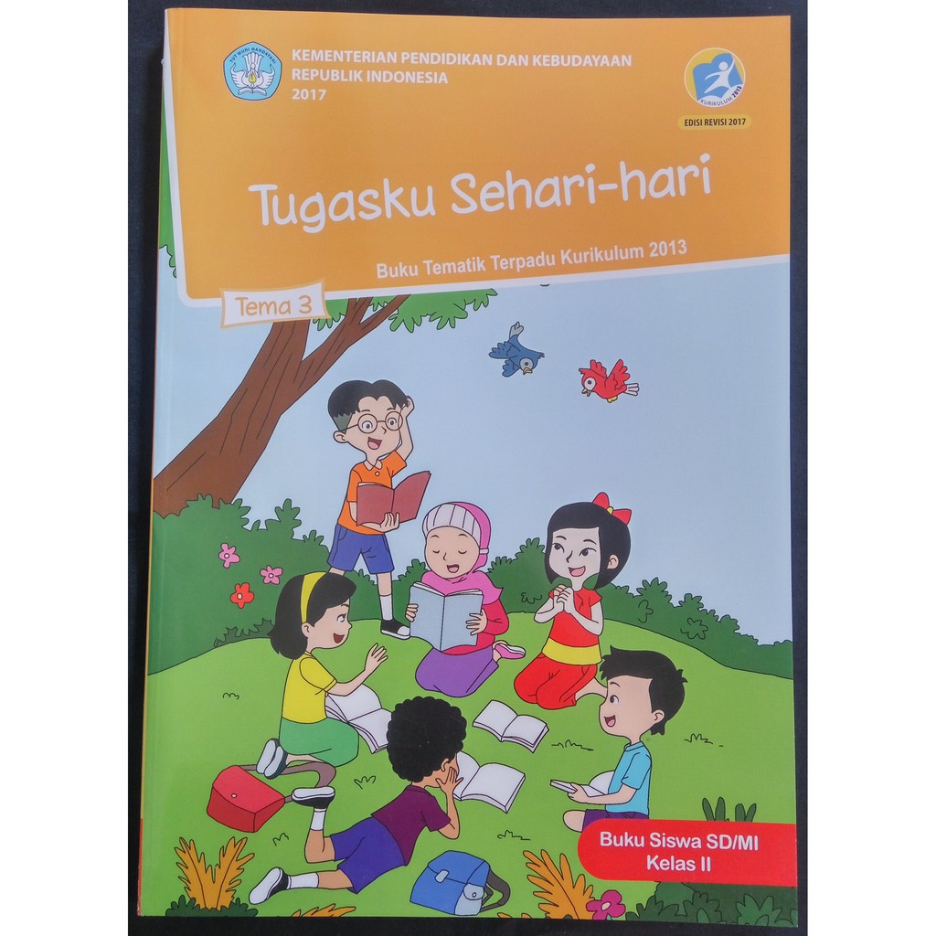  Gambar  Buku  Guru Kelas 2 Tema 3 Info Berbagi Buku 