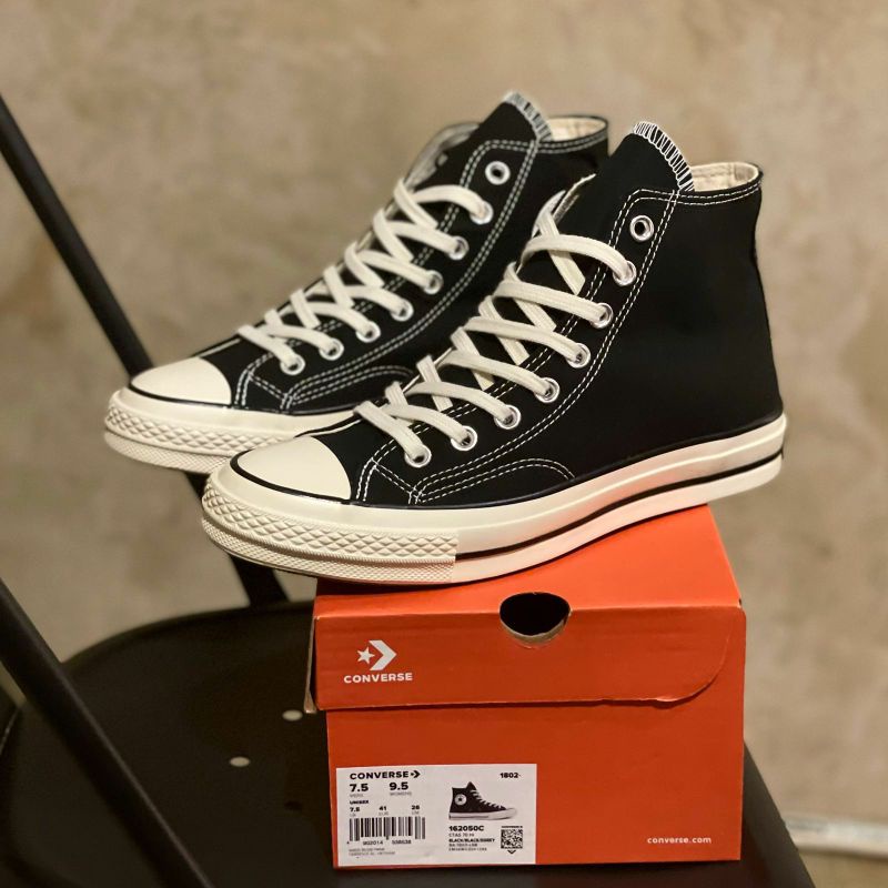 Converse chuck taylor all star egret hight black white