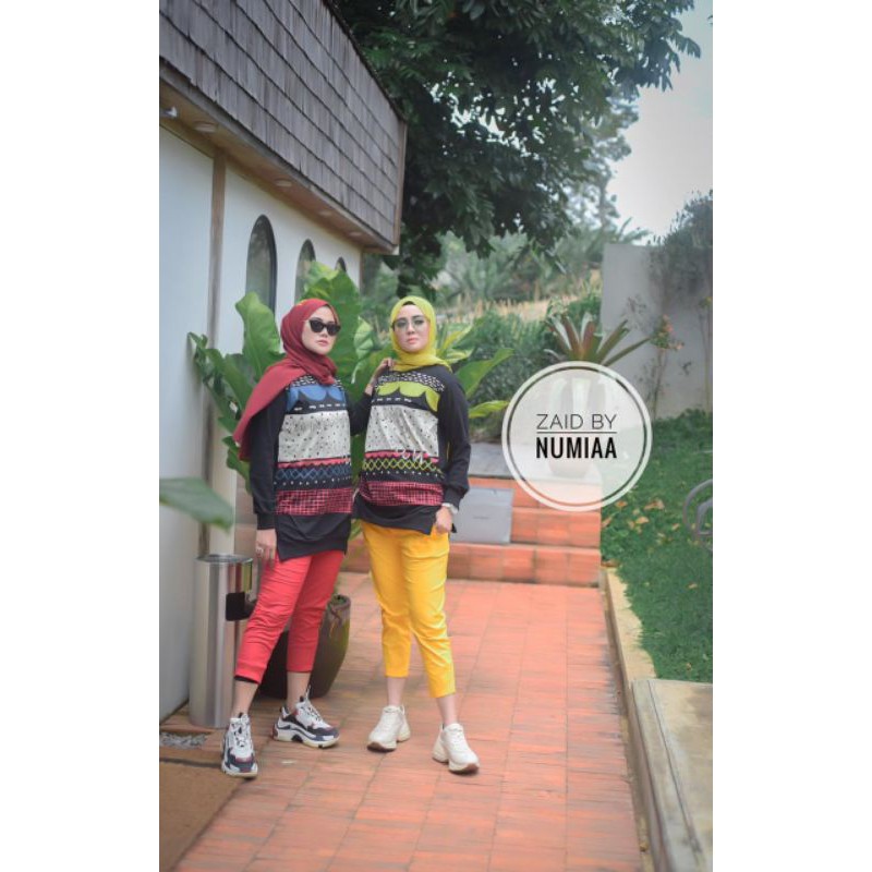 Set Tunik Zaid by NUMIAA Original