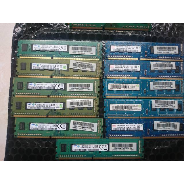 Ram pc/komputer ddr3 2gb pc10600/pc12800 normal