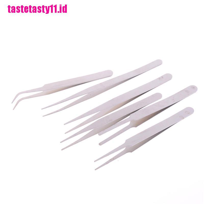 6pcs / Set Pinset Bahan Stainless Steel Anti Statis Untuk Perbaikan