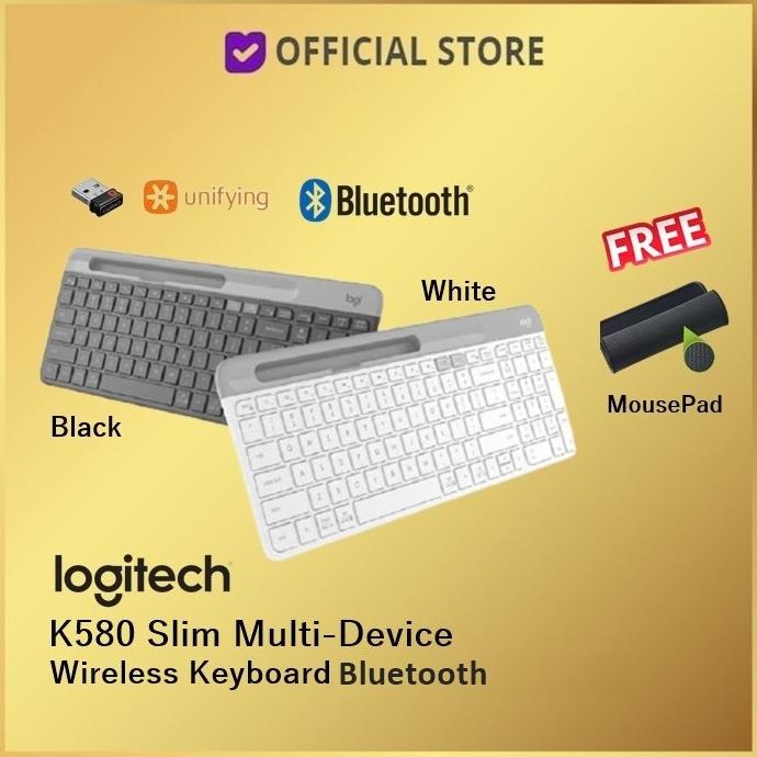 Logitech K580 Slim Multi Device Wireless Bluetooth Keyboard K 580