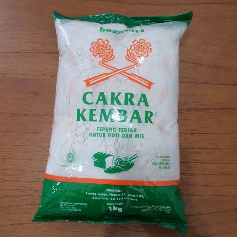 

✅ COD Tepung Terigu Cakra Kembar 1 Kg