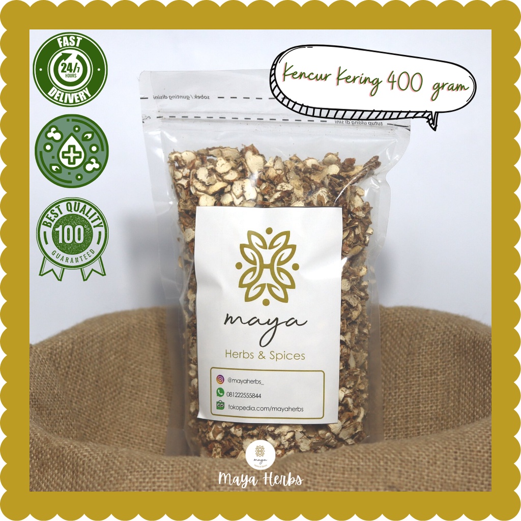 

Kencur Kering 400 gram ( Cikur / Kaempferia Galanga )
