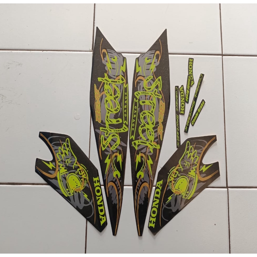 stiker striping honda beat street 2021