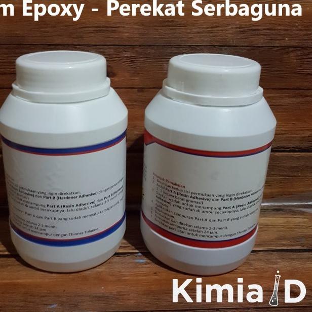 ✸ Epoxy Resin Non Sag - 2 Kg - Lem Besi Lem Kayu Karet Plastik ➮