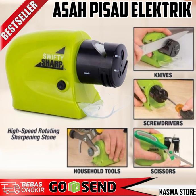Mesin Pengasah Pisau Asahan Otomatis Alat Penajam Pisau Elektrik