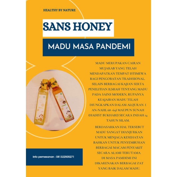 

madu murni asli - SansHoney