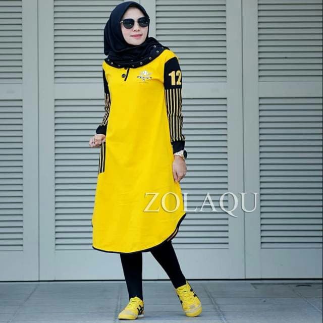 Miliki tunik zolaqu new by zolaqu Diskon