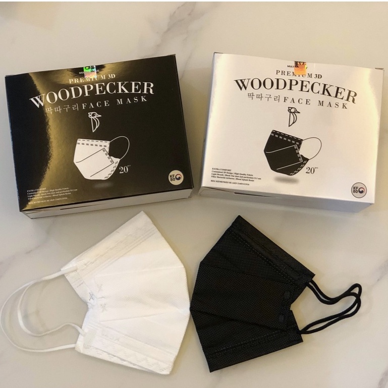 Gigikbunga Masker Multi One Plus 3Ply Kf80 / Woodpecker Isi 20
