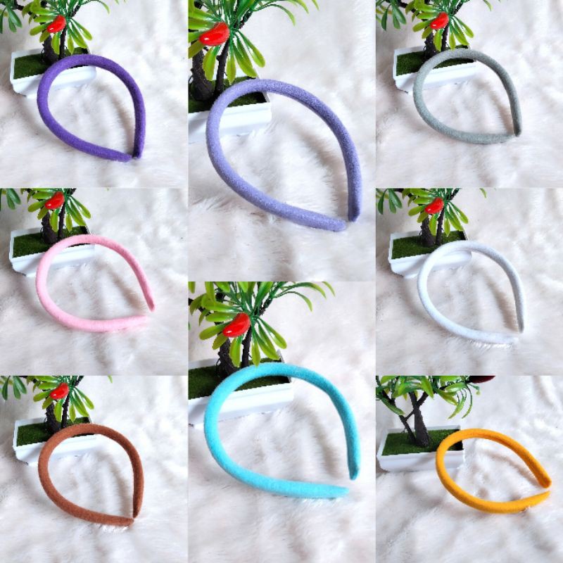 Bando Fashion Korea Bando Polos Warna Bando Basic Korean