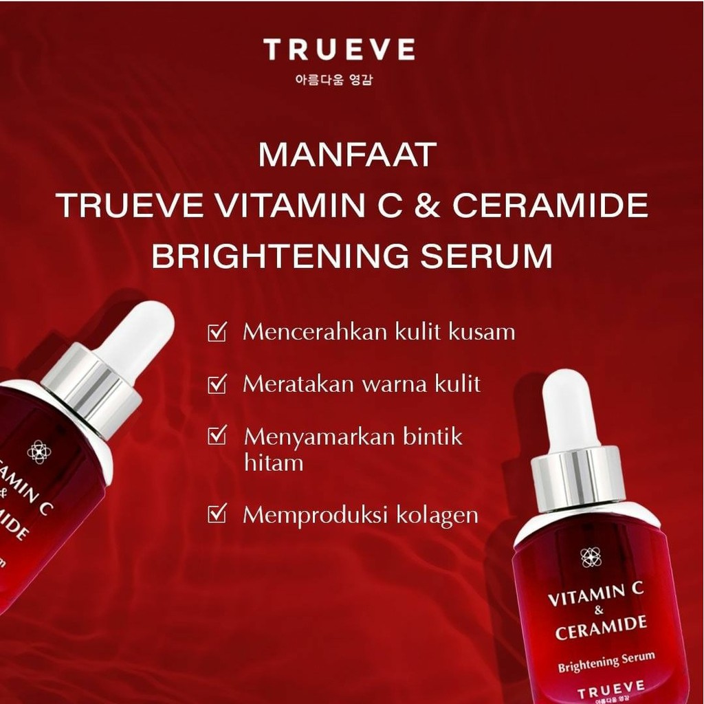 ☘️ CHAROZA ☘️ TRUEVE Serum - BHA &amp; CICA | Galactomyces &amp; Peptide | Vitamin C | Niacinamide 10% | Peeling