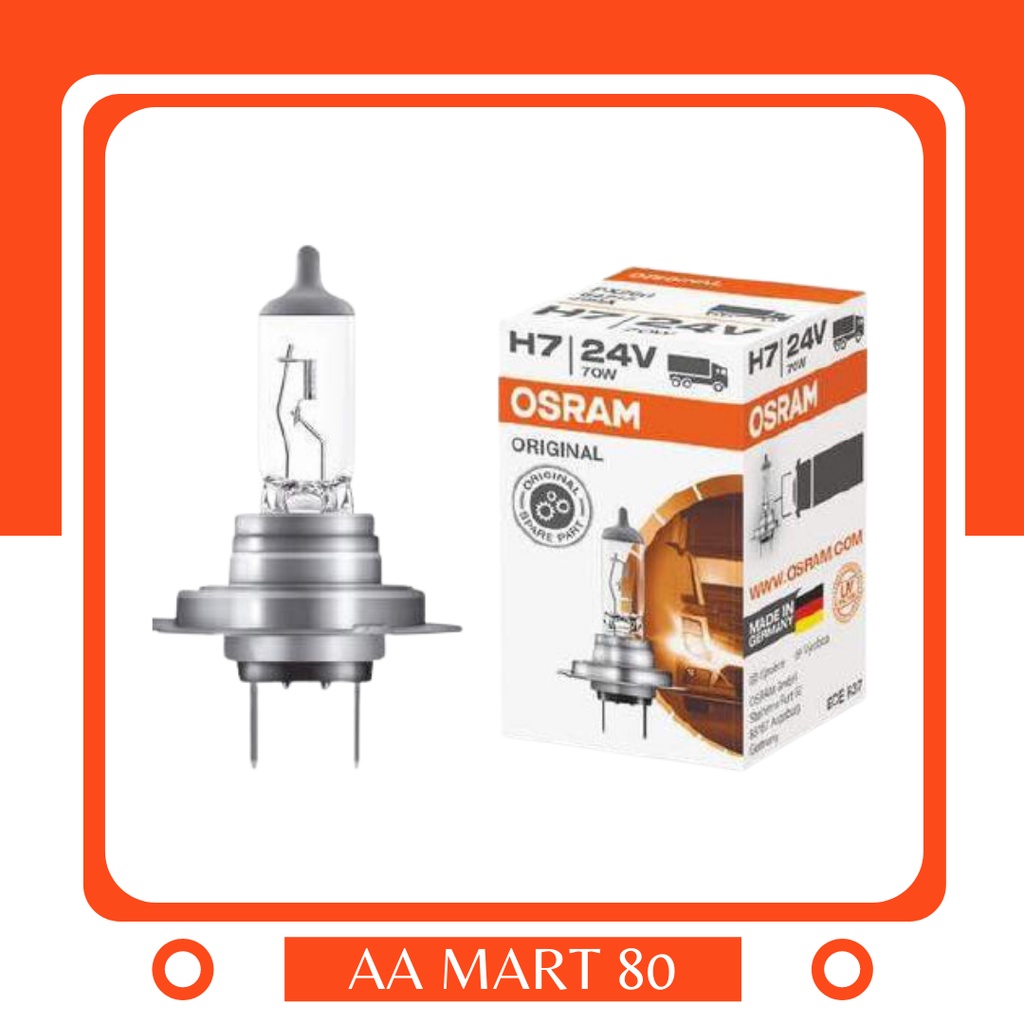 Lampu Halogen H7 24V 70W Osram