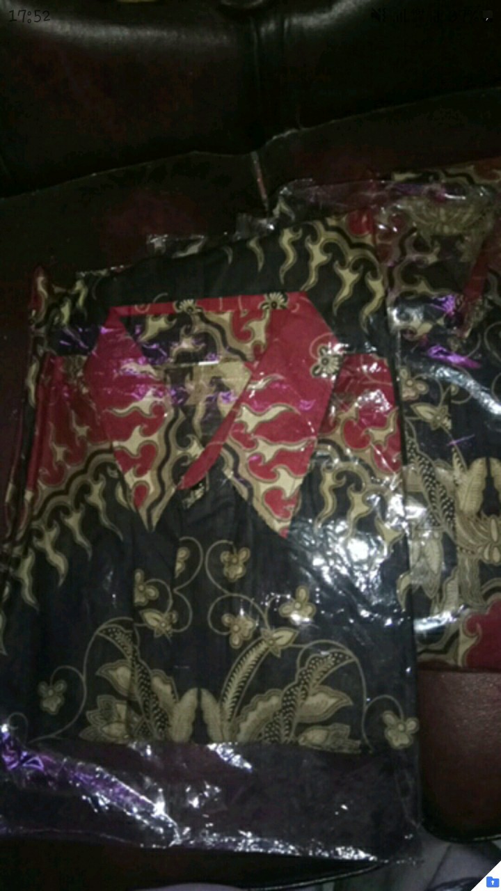 Kemeja Batik Pria Lengan Panjang Original Baju Batik Bswart Batik Hrb026
