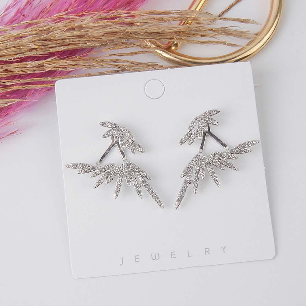 Mxbeauty Anting Wanita Kepribadian Retro Pesta Berlian Imitasi Temperamen Lady Stud Earrings