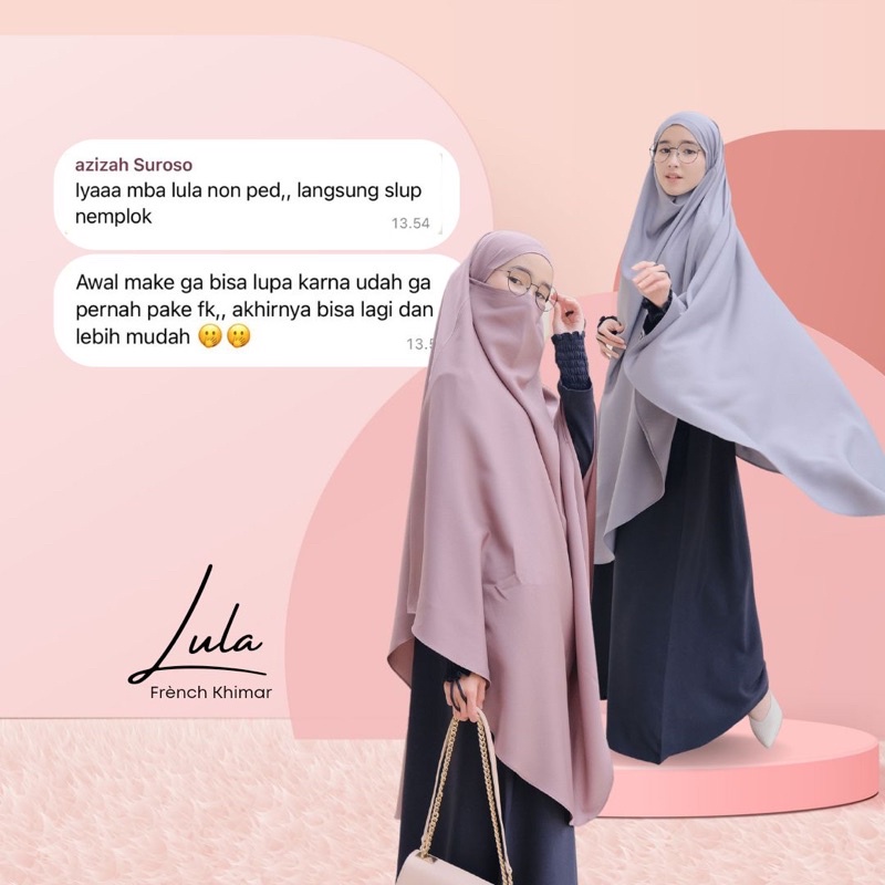 Fk Lula by khumaira / Frenchkhimar / Frenchkhimar instan