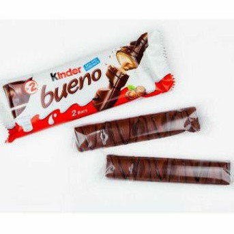 Kinder bueno chocolate isi 2 IMPORT coklat 34gr.