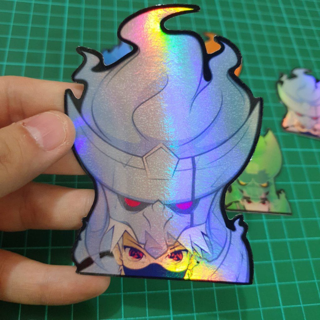Sticker Hologram Anime - PSH284 Besar- Naruto Susanoo - Kakashi Hatake