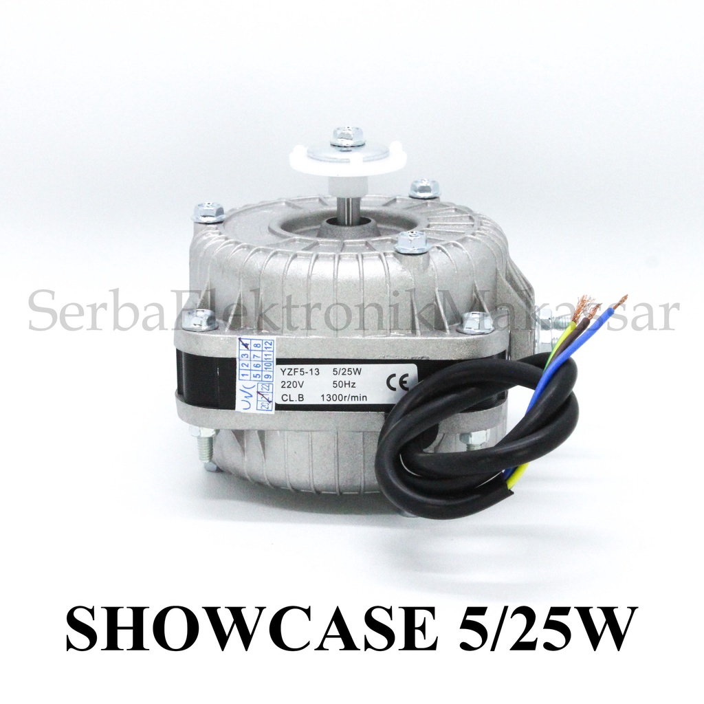 Motor Fan Kulkas Dinamo Showcase YZF5-13 5w 25W 5/25W