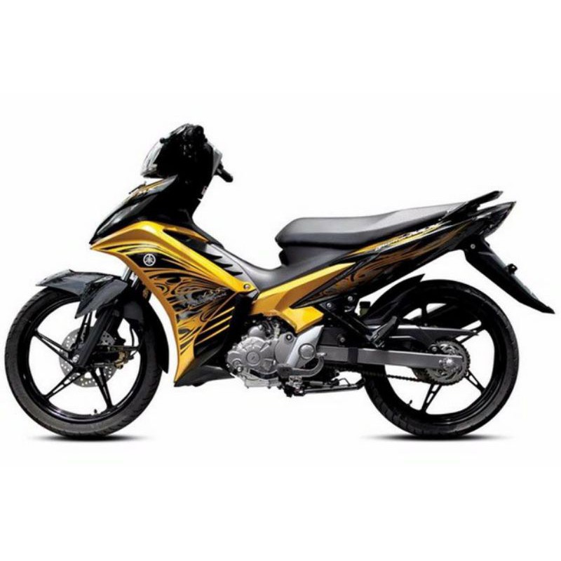 Striping lis sticker Standar Ori New jupiter Mx 2011 Gold Kuning Striping Njmx 2011 Gold Kuning