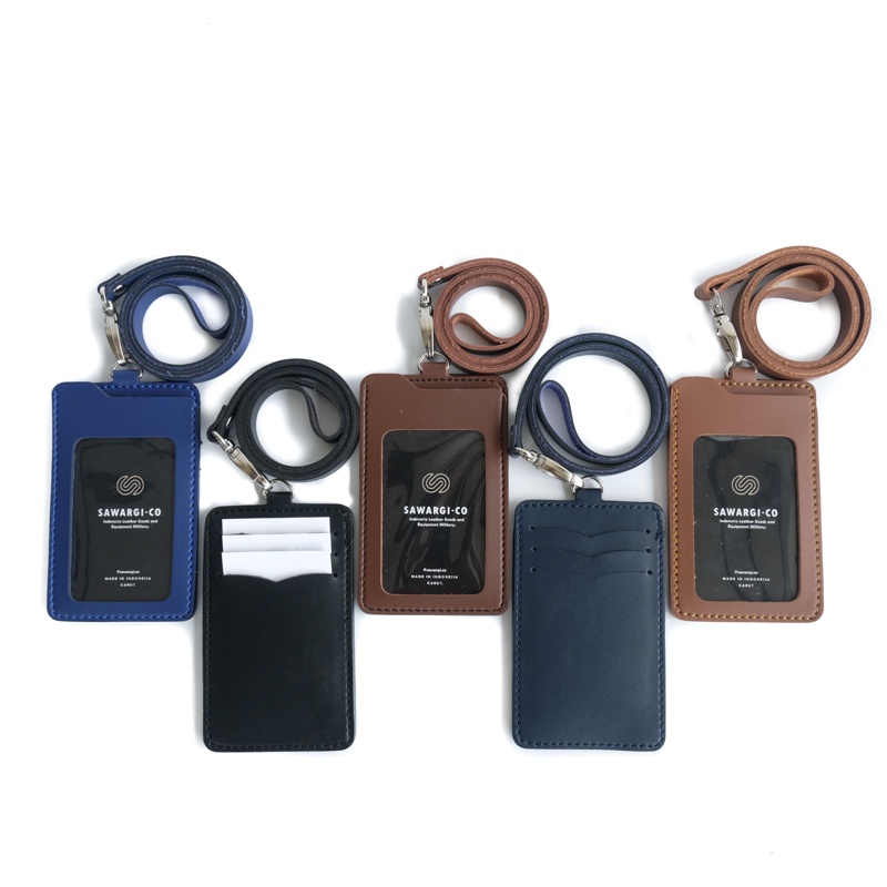 

ID Card Holder Kulit Name Tag Holder Kulit by Sawargico | Saner