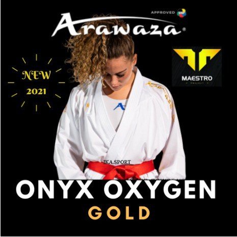 (ARZ) ARAWAZA Onyx Oxygen GOLD - WKF Approved