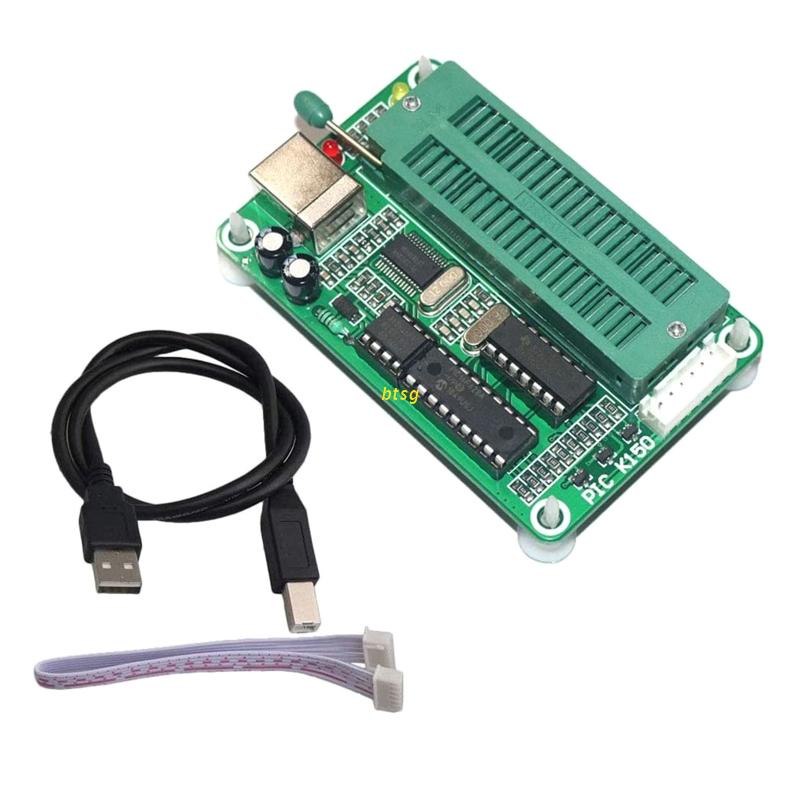 Btsg K150 + ICSP Papan Programmer PIC Microcontroller USB Otomatis