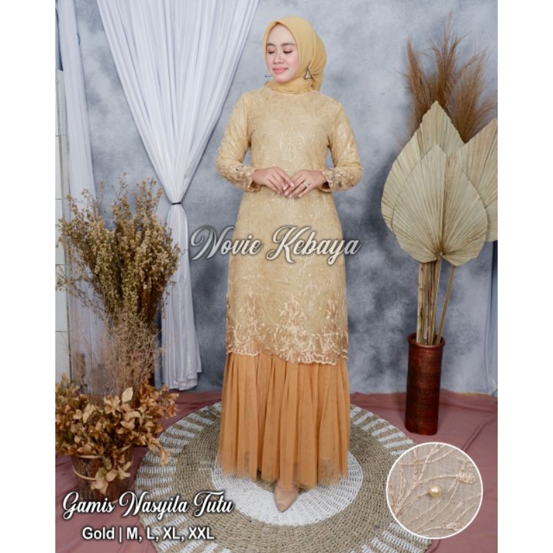 realpict kebaya gamis tutu modern