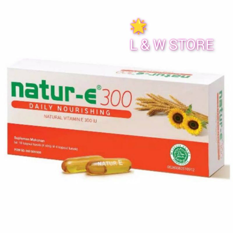 Natur -E 300 Daily Nourishing Natural vitamin E 300 IU