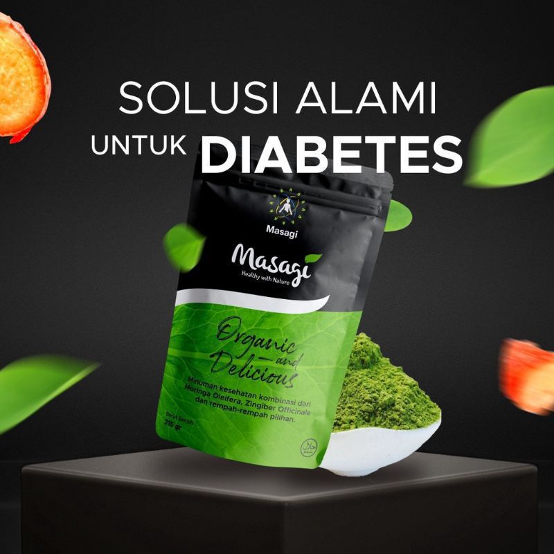 Masagi 215gram Diabetes Diabet Melitus Basah Diabet Gula Darah Manjur