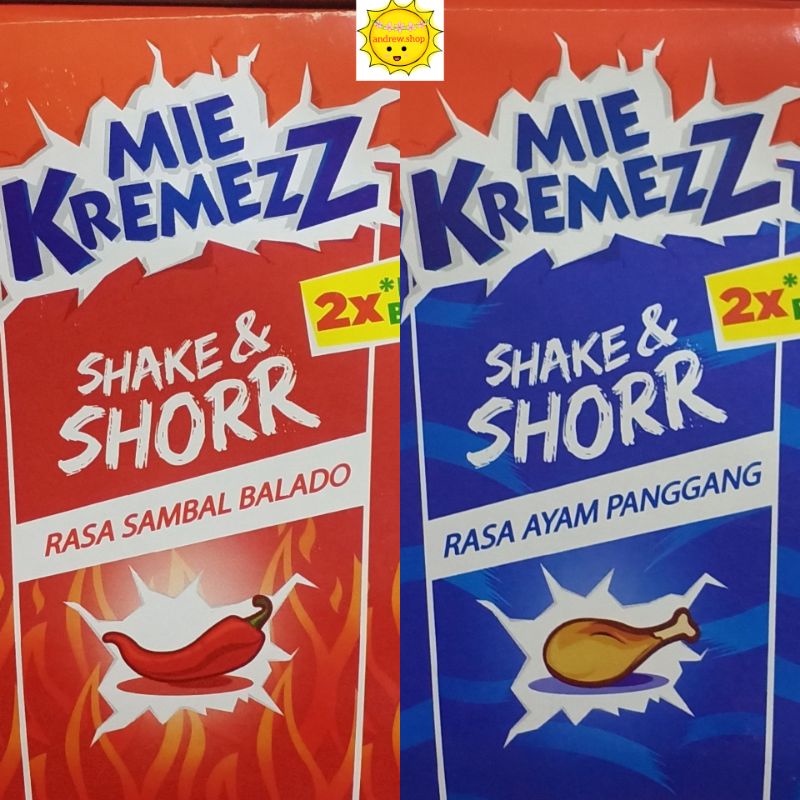 

Mie Kremezz Shake & Shorr (20+1)